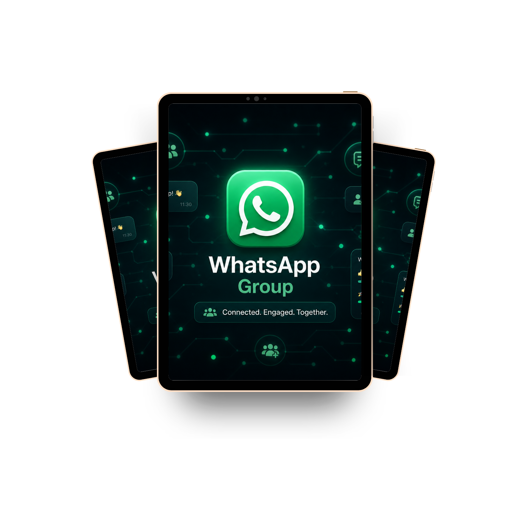 מוקאפ — קבוצת WhatsApp פרטית